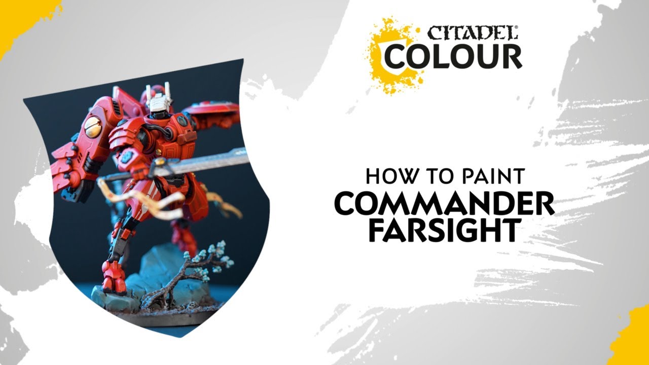 How to Paint: Commander Farsight