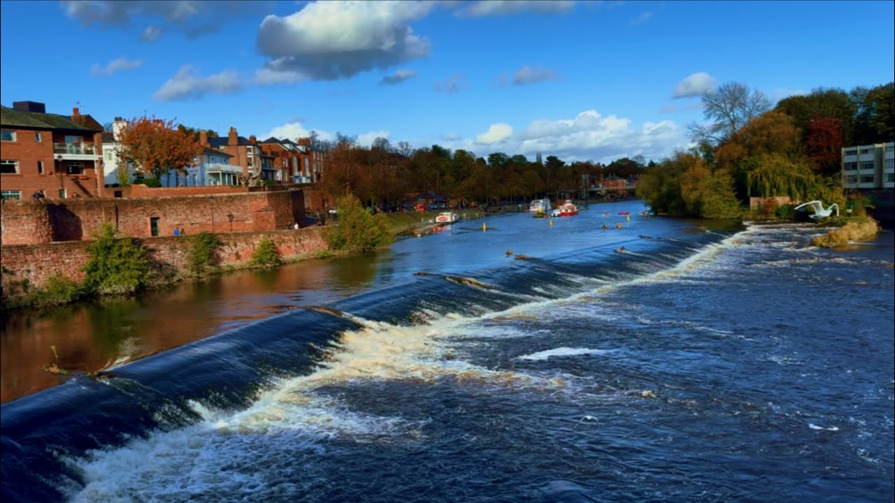 Sunny Nature View | Chester River & Clear Sky | Hidden Trails UK | Part8
