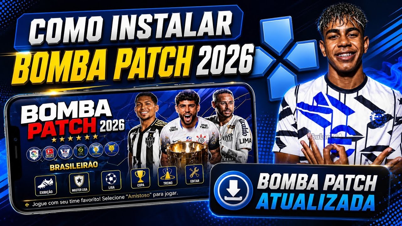 COMO BAIXAR E INSTALAR BOMBA PATCH NO PPSSPP