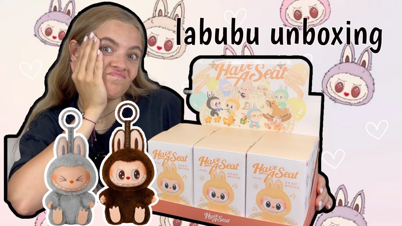Labubu Have A Seat unboxing  /LEA