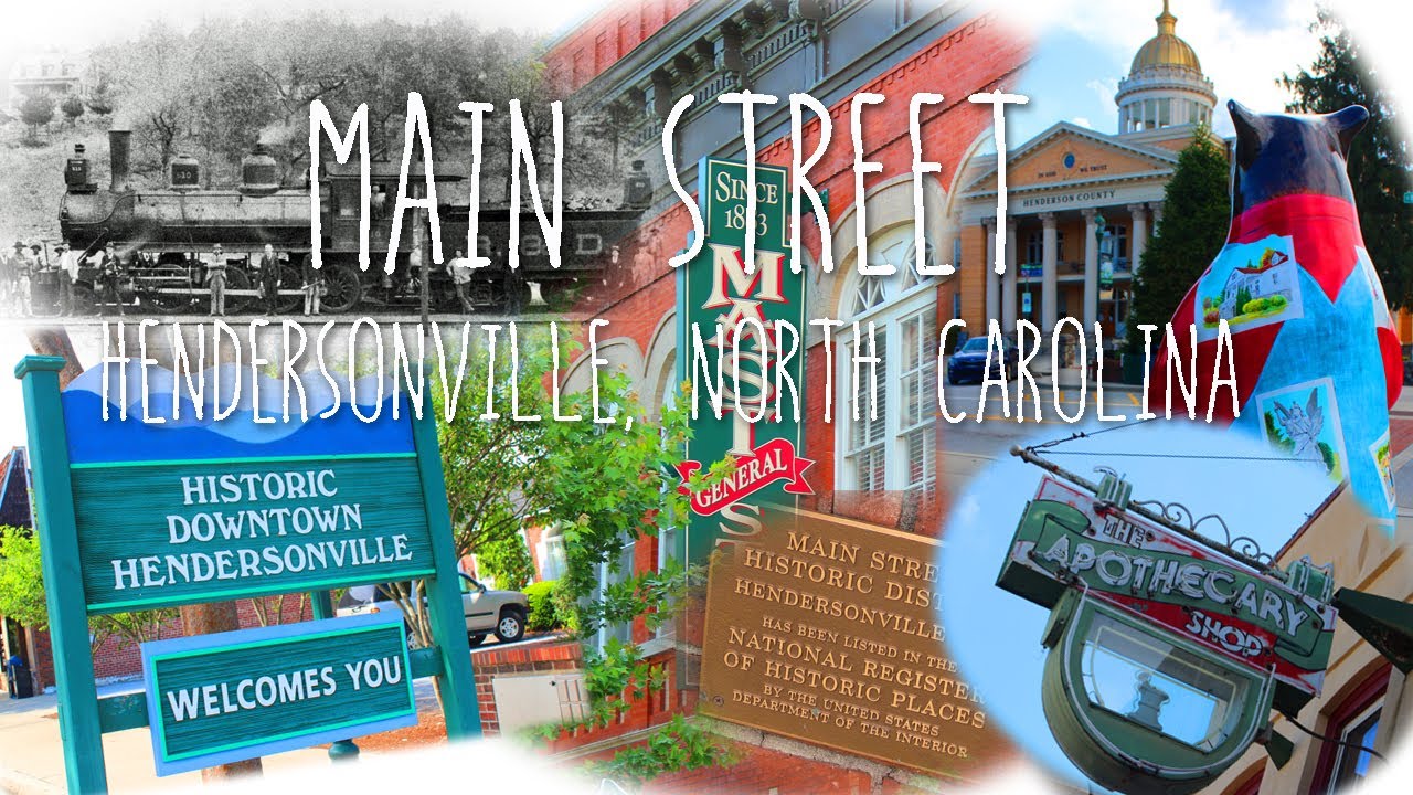 On Main Street - Hendersonville, North Carolina