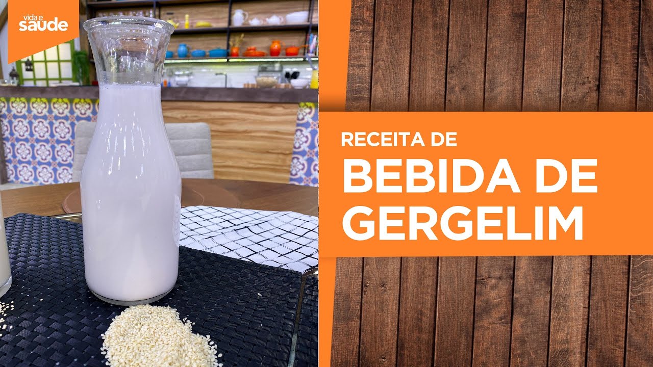 Terça na Cozinha: Bebidas Vegetais - Bebida de gergelim (15/08/23)