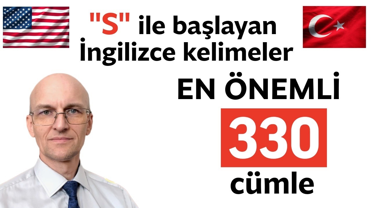 S ile başlayan İngilizce sık kullanılan kelimeler