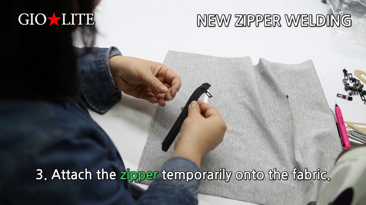 New method of zipper welding
