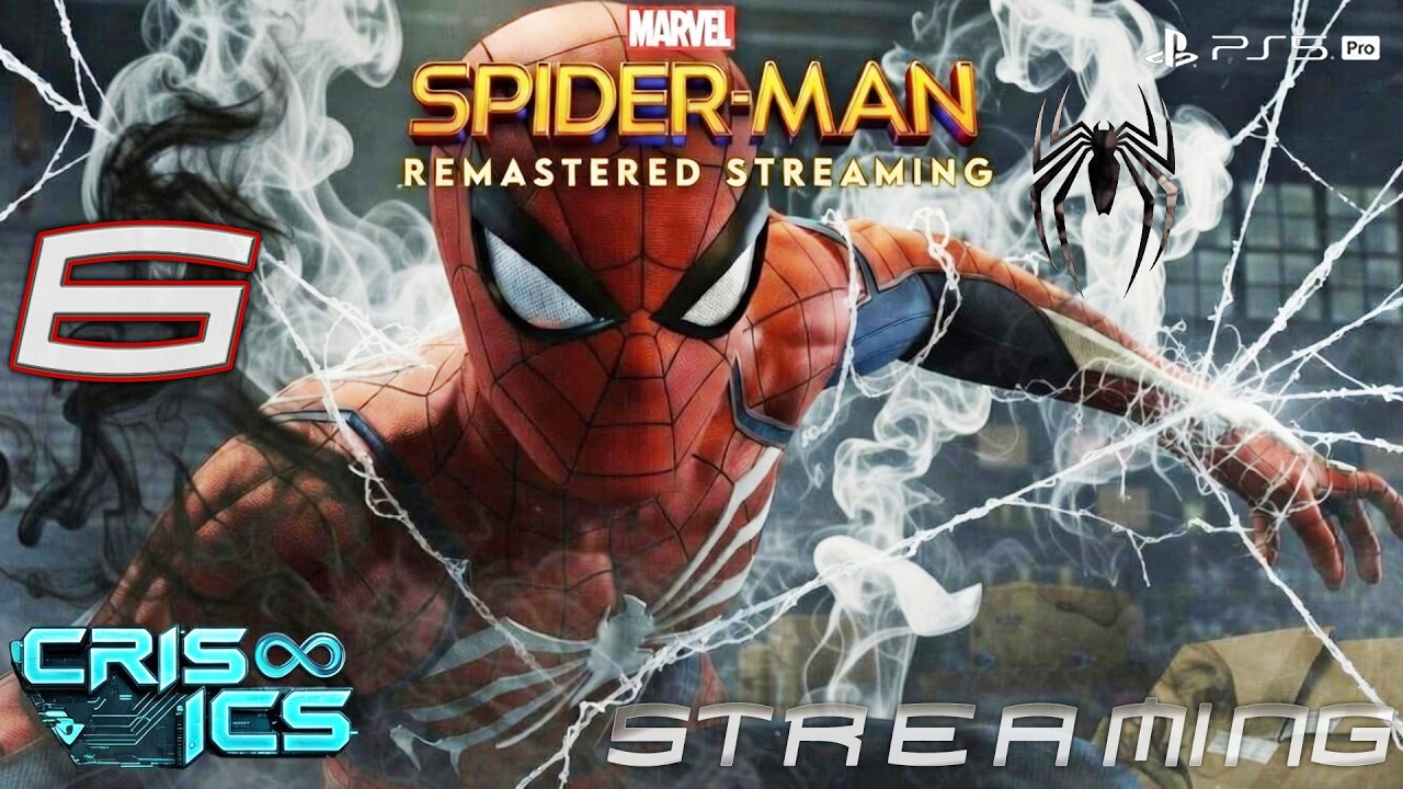 LIVE 🕸️  MARVEL🕷️ SPIDER-MAN REMASTERD MONDO NEGATIVO  🎱  PS5 PRO