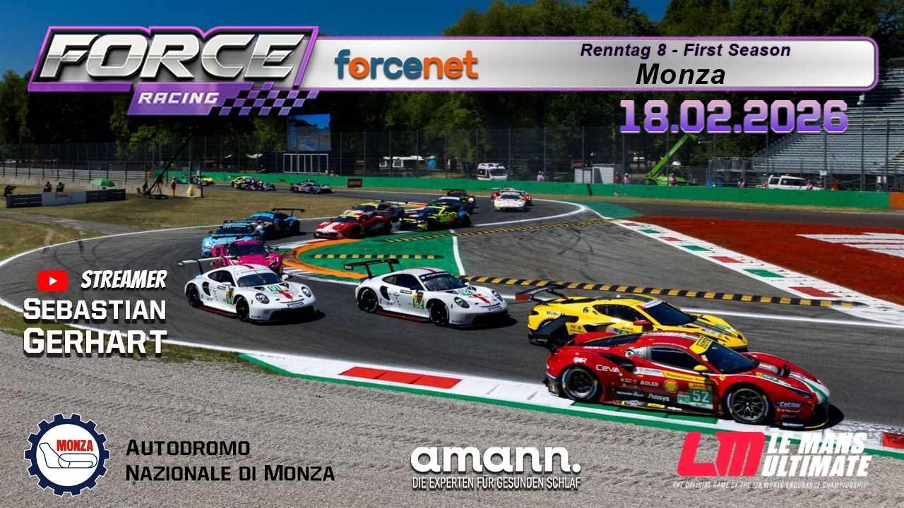FRL I FORCE:RACING SEASON 25/26 RACE 8 - Monza WEC