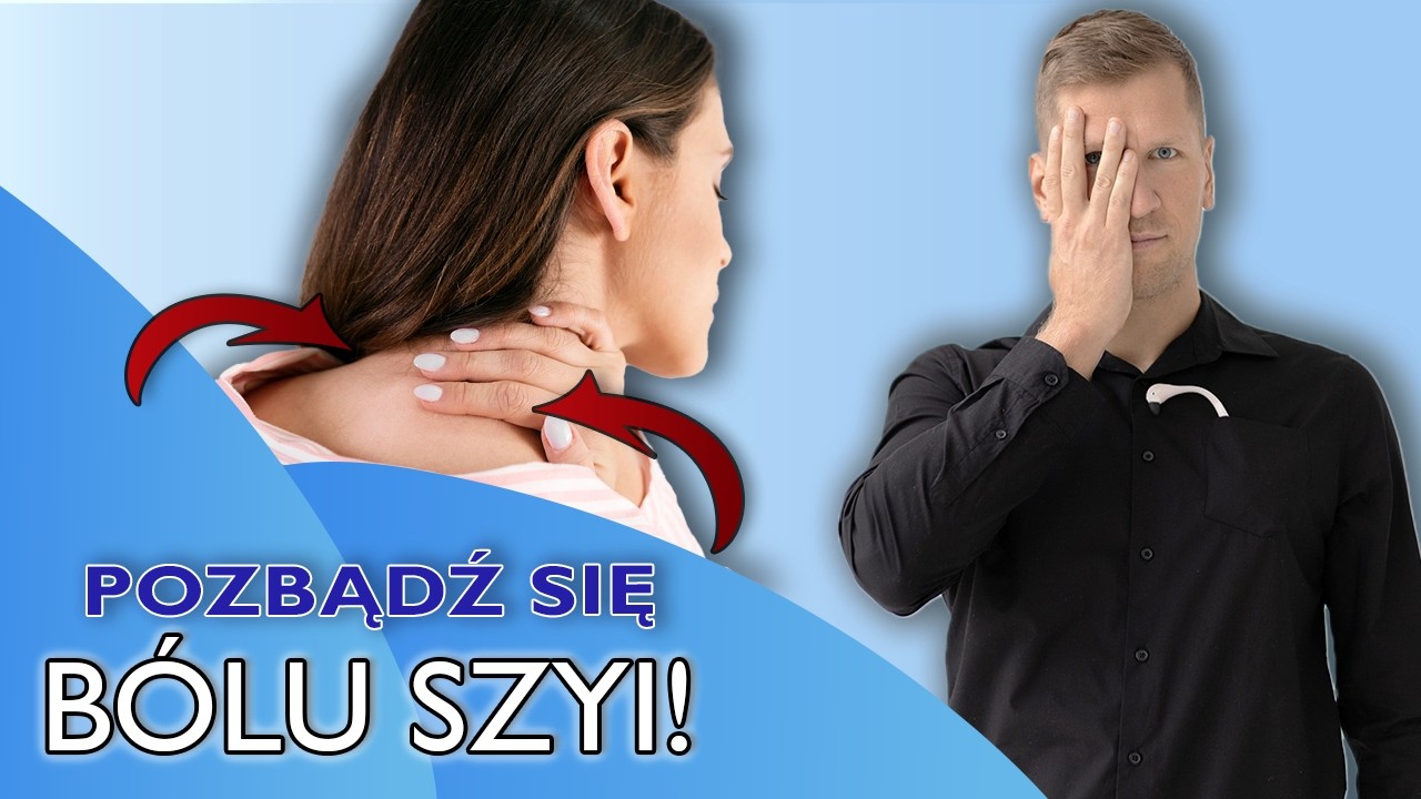 ZESTAW ĆWICZEŃ NA SZYJĘ. DYSKOPATIA, NIESTABILNOŚĆ, B&Oacute;LE SZYI OD JELIT...