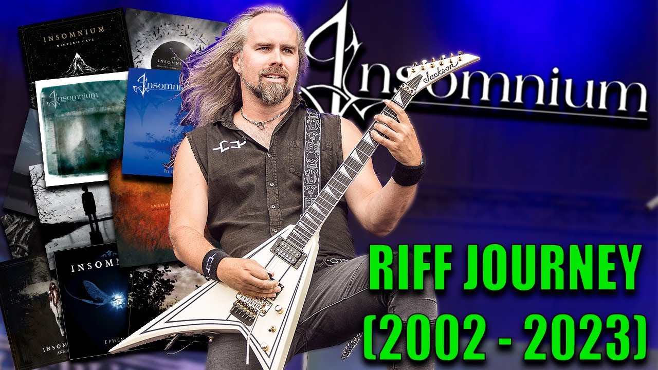 INSOMNIUM Riff Journey (2002 - 2023 Guitar Riff Compilation)