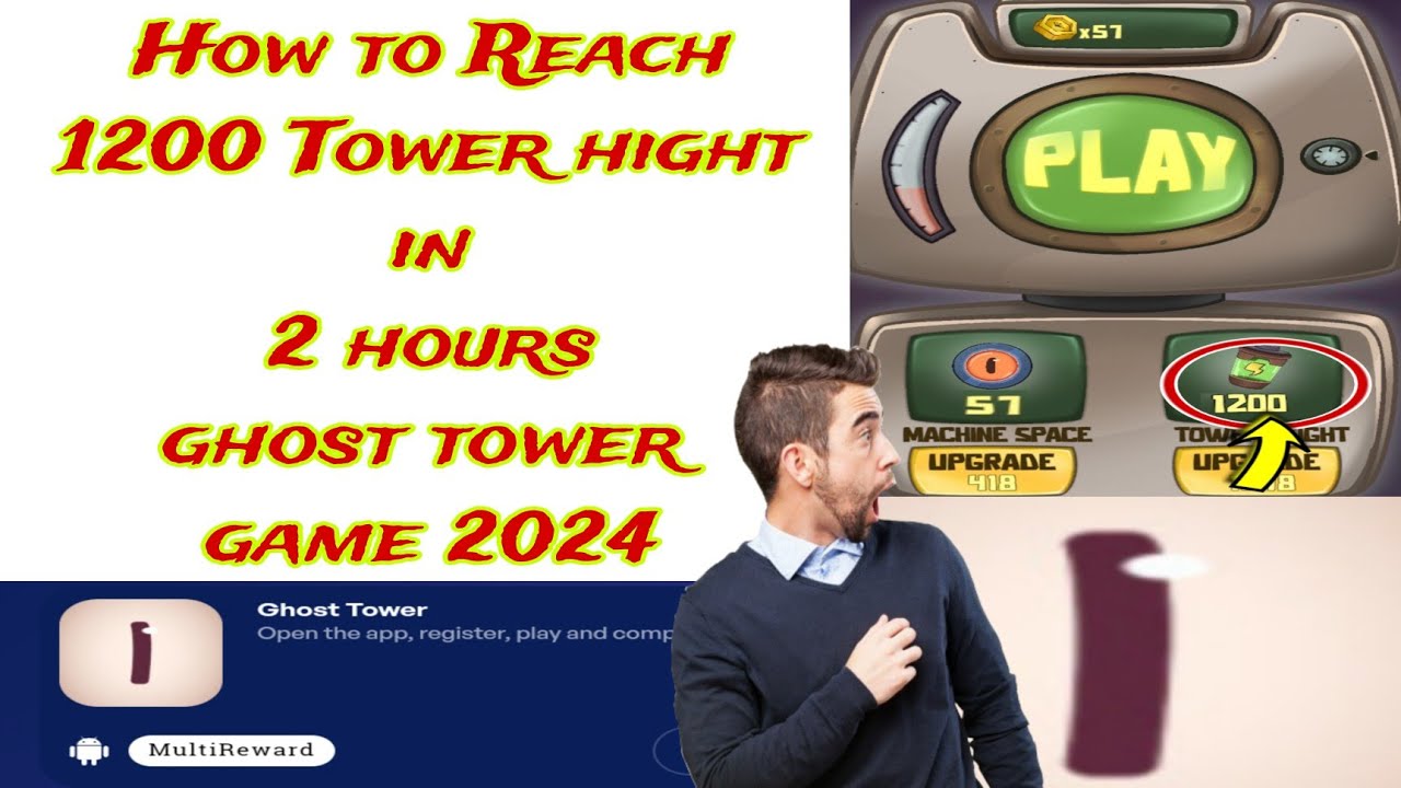 Как достичь высоты башни 1200 в игре Ghost Tower 2024