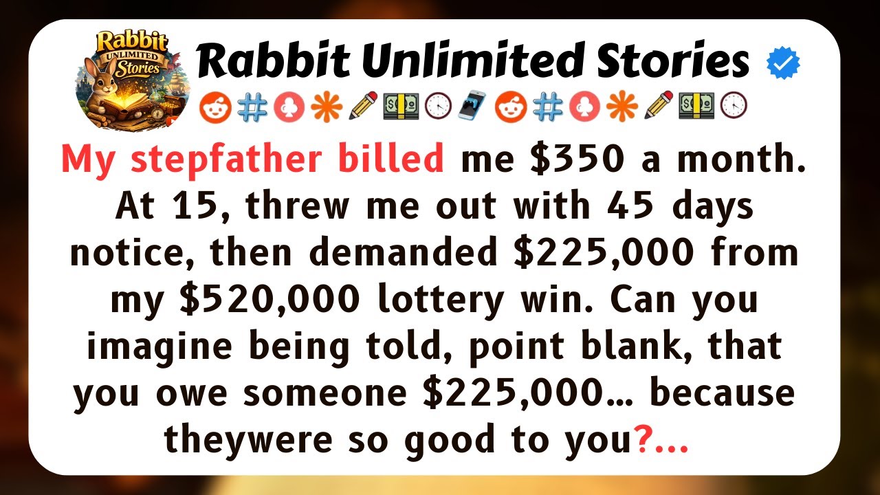 My stepfather billed me $350 a month. At 15, threw me out...[Full Stories]