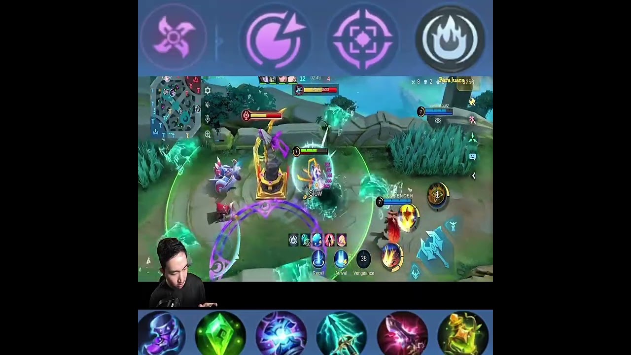 Game play RRQ Lemon Pakek Gatot build 1 Hitt  OP parah #mlbb #mobilelegends #mobilelegendsbangbang