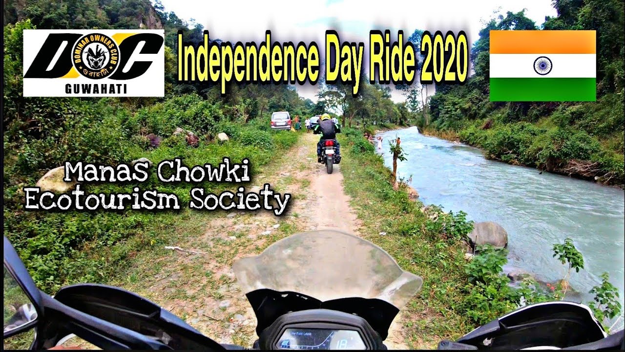DOC Guwahati | Independence Day Ride 2020 | Manas Chowki Ecotourism Society | Chowki Picnic Spot