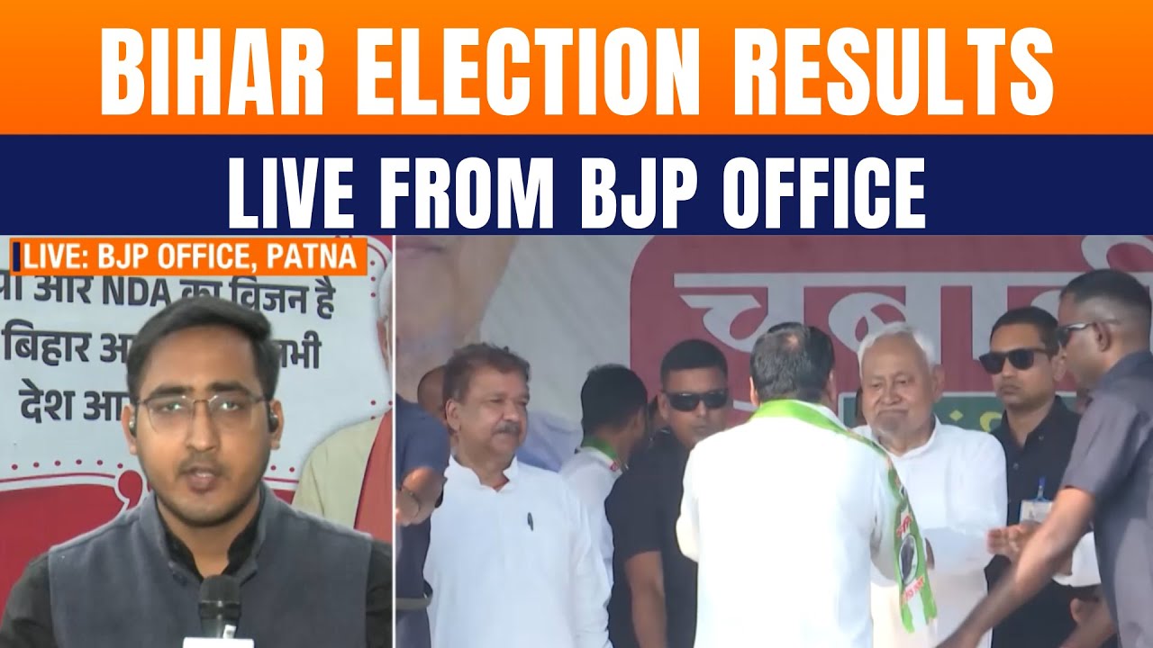 Bihar Polls: Can NDA Retain Power Or Will MGB Stage A Comeback? | Live From BJP Office | Patna