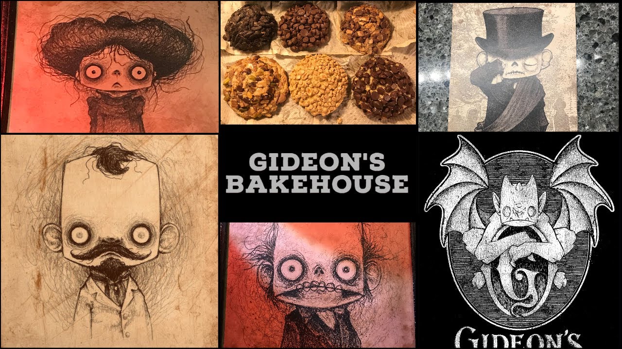 Gideon’s Bakehouse: Chocolate Chip,Cookies & Cream,Coffee/Pistachio Toffee,PB,Triple Chocolate Chip