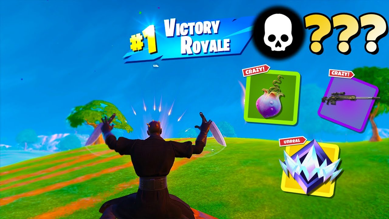 High Elimination Unreal Ranked Solo Win Gameplay (Fortnite Chapter 5 Zero Builds)
