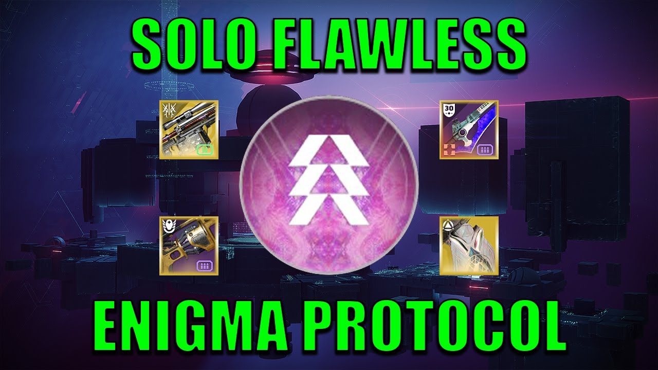 Solo Flawless Enigma Protocol: Corrupted Data - Prismatic Hunter (13:54) [Destiny 2]