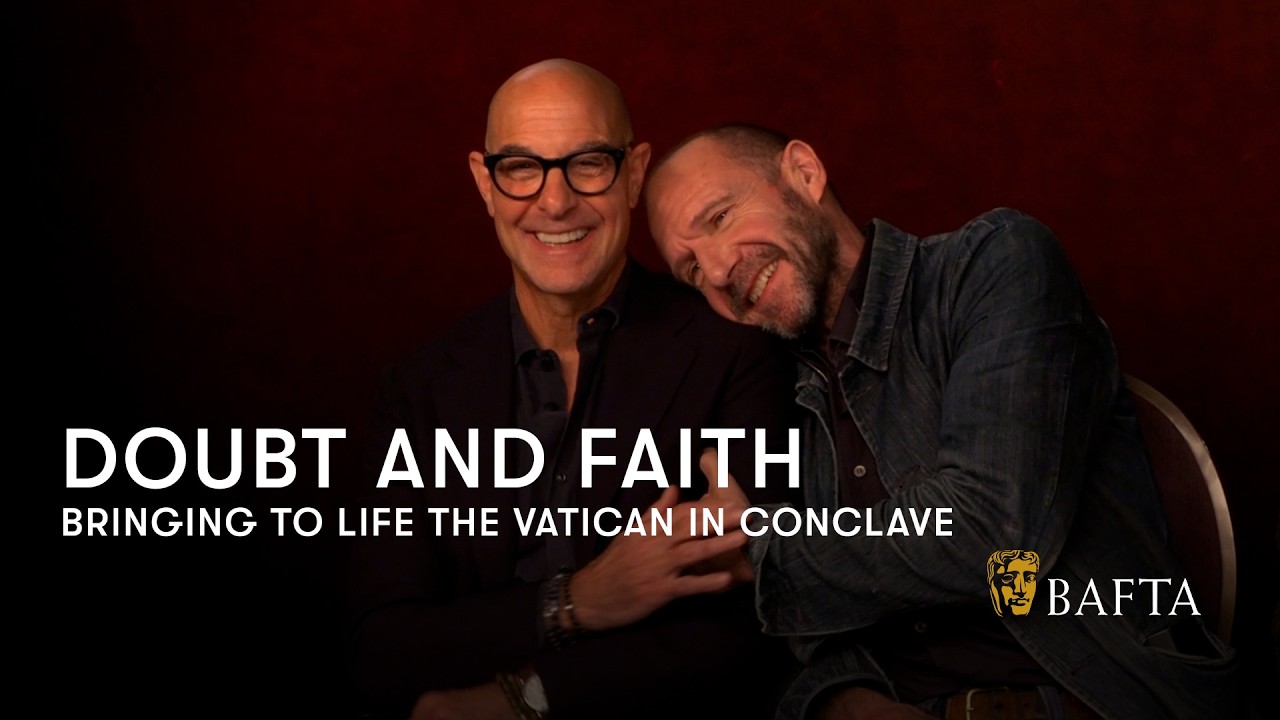 Ralph Fiennes, Stanley Tucci & Isabella Rossellini Bonded Over Italian Food Filming Conclave | BAFTA