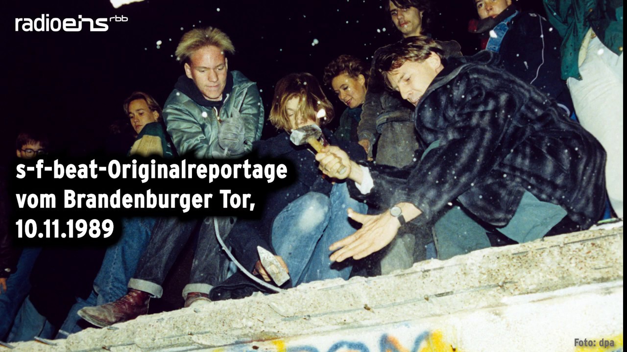 Mauerfall | Legendäre Radioschalte von Volker Wieprecht und Steffen Simon vom 10.11.1989