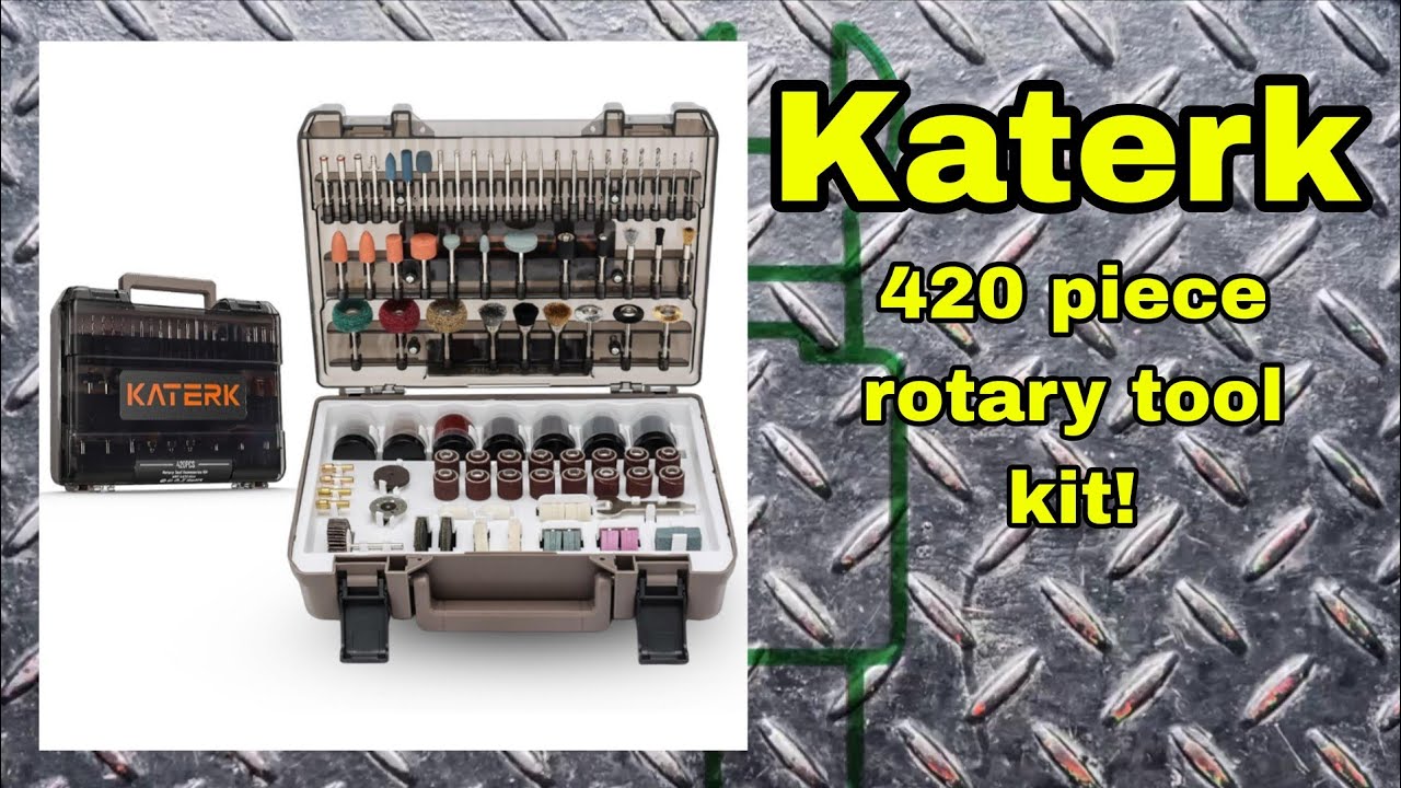 Katerk 420 Piece Rotary Tool Kit!