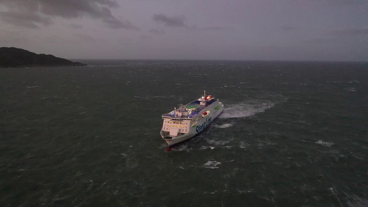 She's here!  Stena Estrid arrives at Holyhead marking the end of a 10,000 mile journey from China