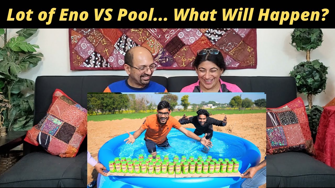 Lot of Eno VS Pool | What Will Happen? 😲 | Crazy XYZ | Reaction !!