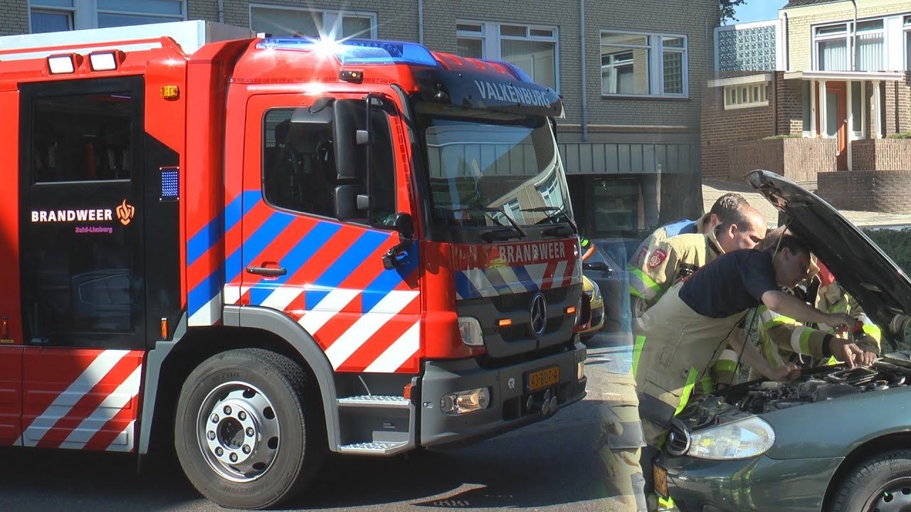 Brandweer komt ter plaatse bij melding autobrand - Valkenburg a/d Geul