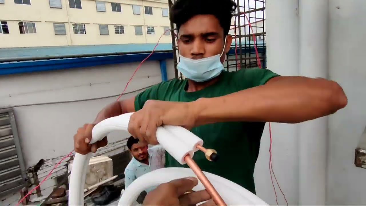 How to do AC fitting full Bangla video