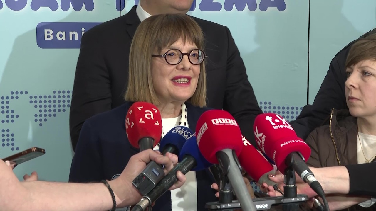 27.02.2026. - Predsednica Gojković povodom otvaranja Međunarodnog sajma turizma u Banjaluci