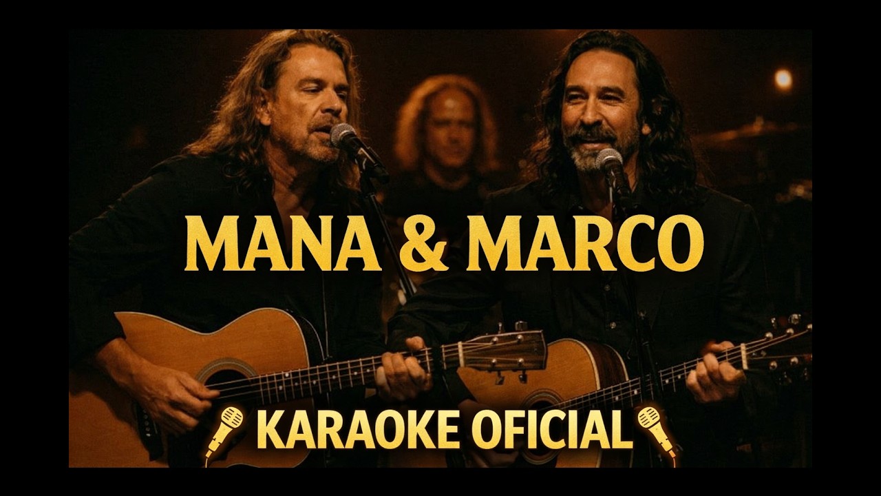 La Dama – Marco Antonio Solís & Maná (KARAOKE / LETRA) | Golden Edition | El Padrino Medina