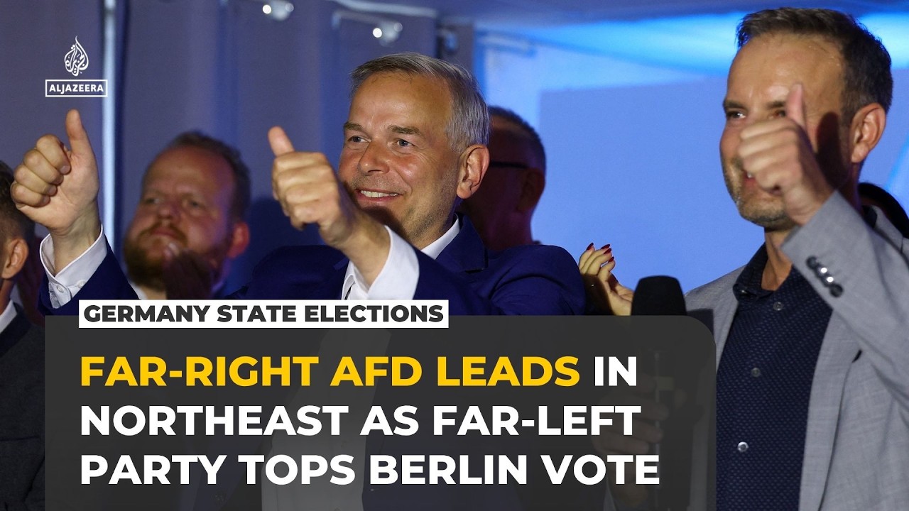 Far left wins in Berlin, far right in Germany&rsquo;s northeast vote: Exit polls