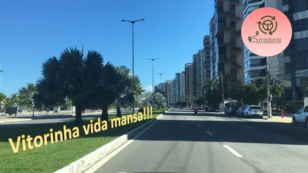 Circulando por Vitória (ES), DE Praia de Camburi PARA Prefeitura de Vitória, Driving arround - Ep003