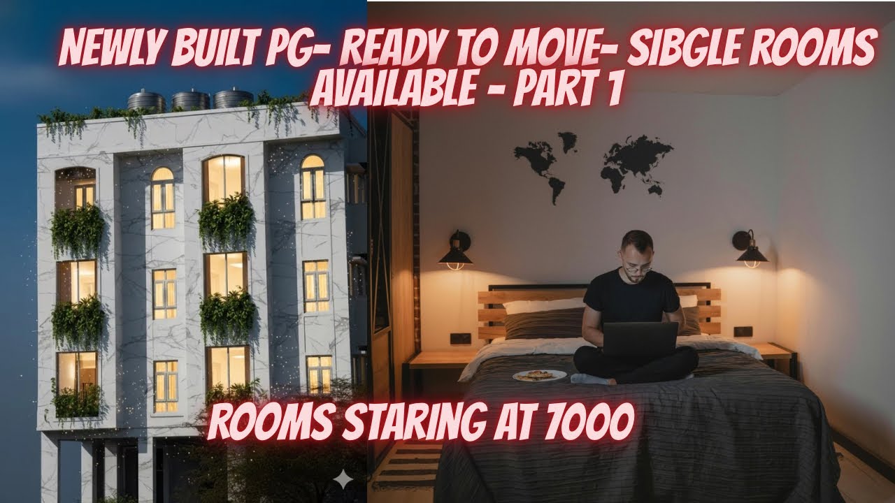 Newly opened pg in chennai Karapakkam| Premium PG with high class amenities| #pg  #chennai #youtube 