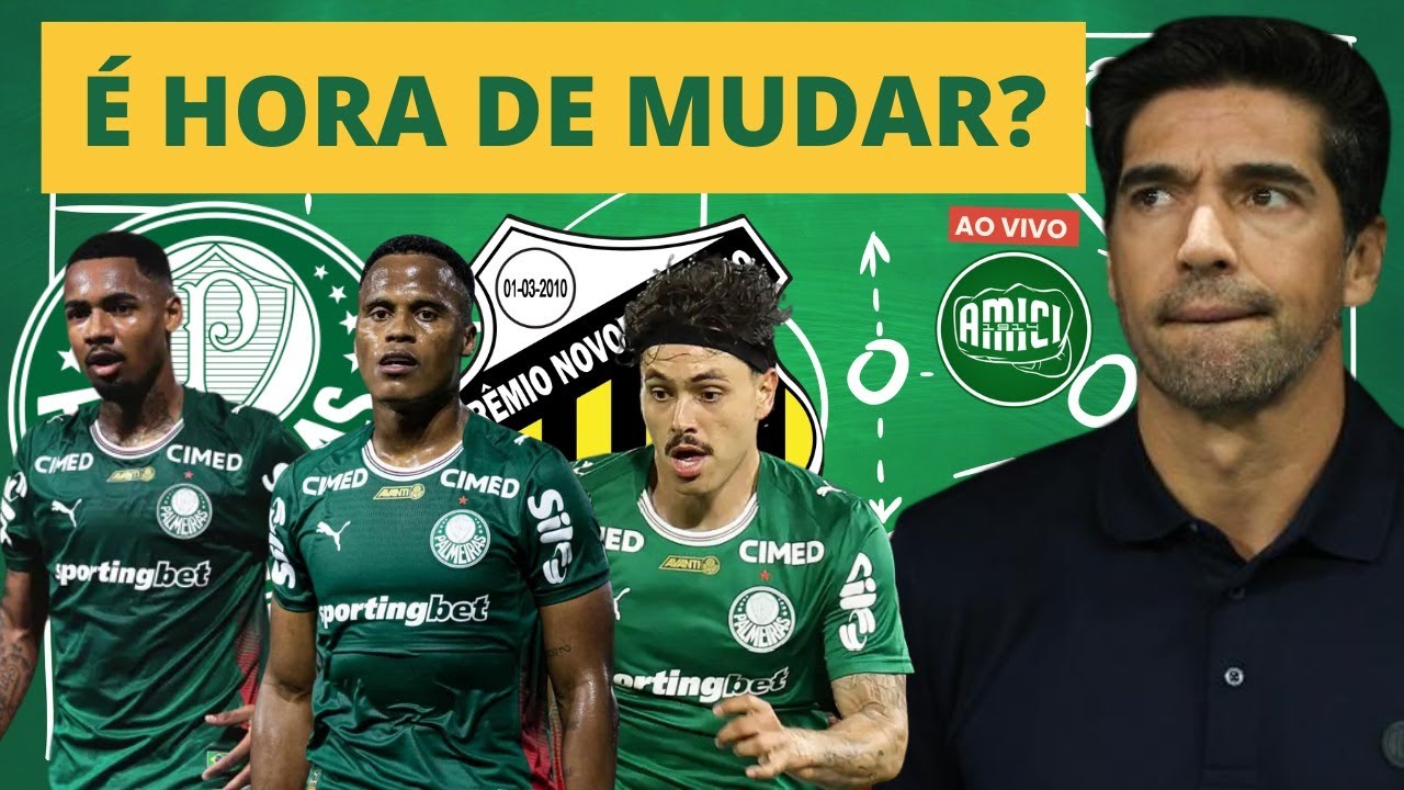 🔴 ABEL FERREIRA DEVE MUDAR O PALMEIRAS NO SEGUNDO JOGO DA FINAL DO PAULISTÃO? VAMOS DEBATER!