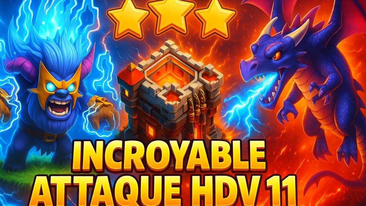 l'incroyable compo hdv 11 dragon