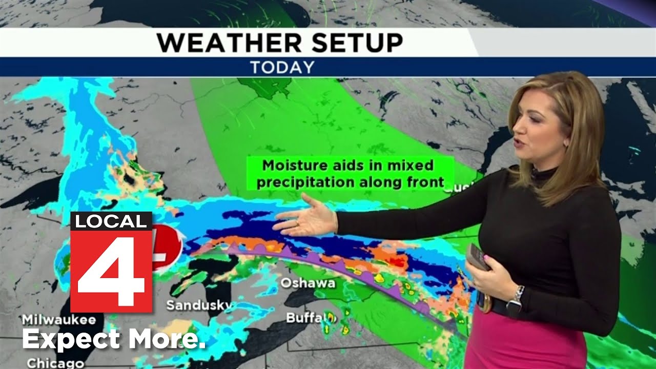 Metro Detroit weather forecast Feb. 20, 2026 -- Noon Update