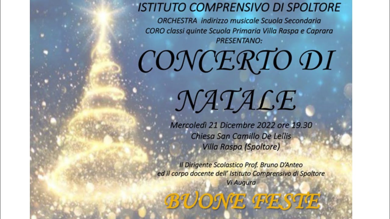 CONCERTO DI NATALE 2022
