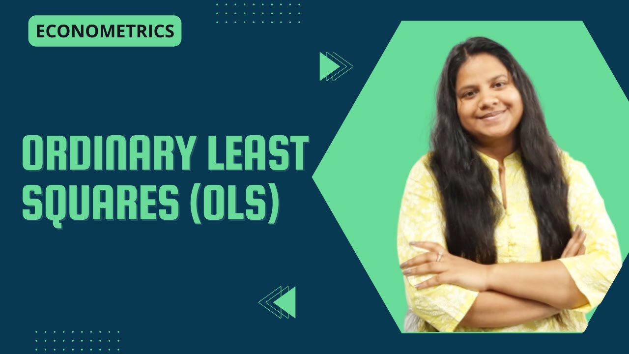 ORDINARY LEAST SQUARE METHOD | OLS | DERIVATION OF OLS | LINEAR REGRESSION | ECONOMETRICS | UGC NET|