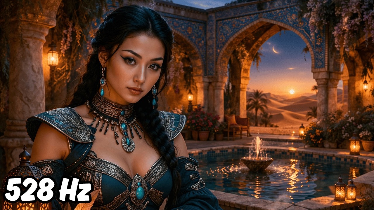 Middle Eastern Healing | Persian Desert Soundscape | 528 Hz