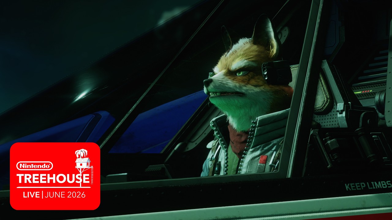 Star Fox &ndash; Single-player + Co-op Gameplay &ndash; Nintendo Treehouse: Live | June 2026