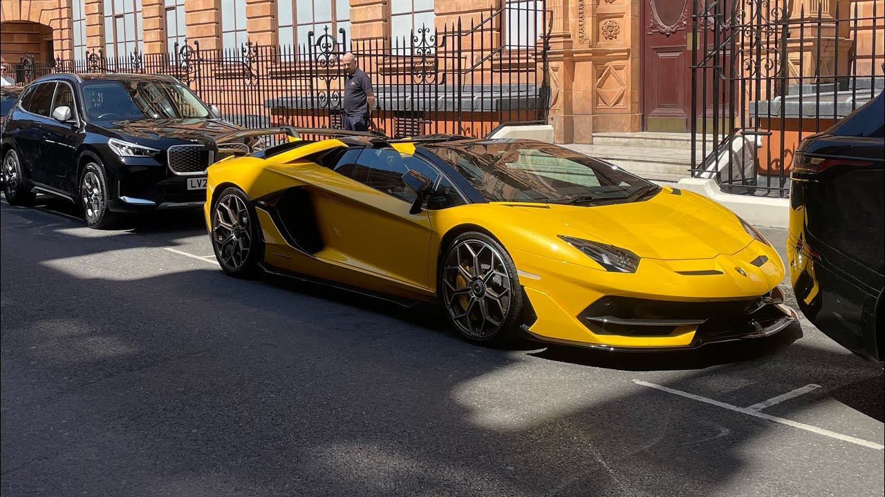 Lamborghini Aventador SVJ, SV, S & Roadster Take Over London Summer Streets!
