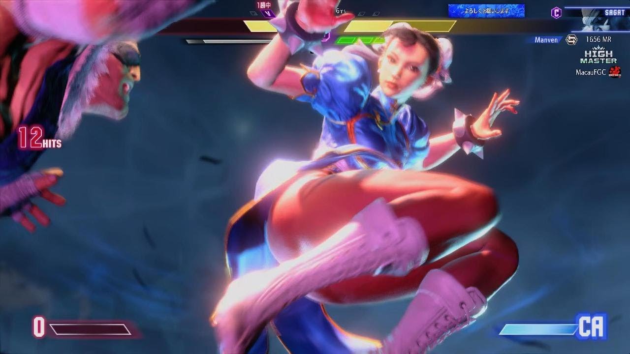 【スト6】春麗 VS サガット