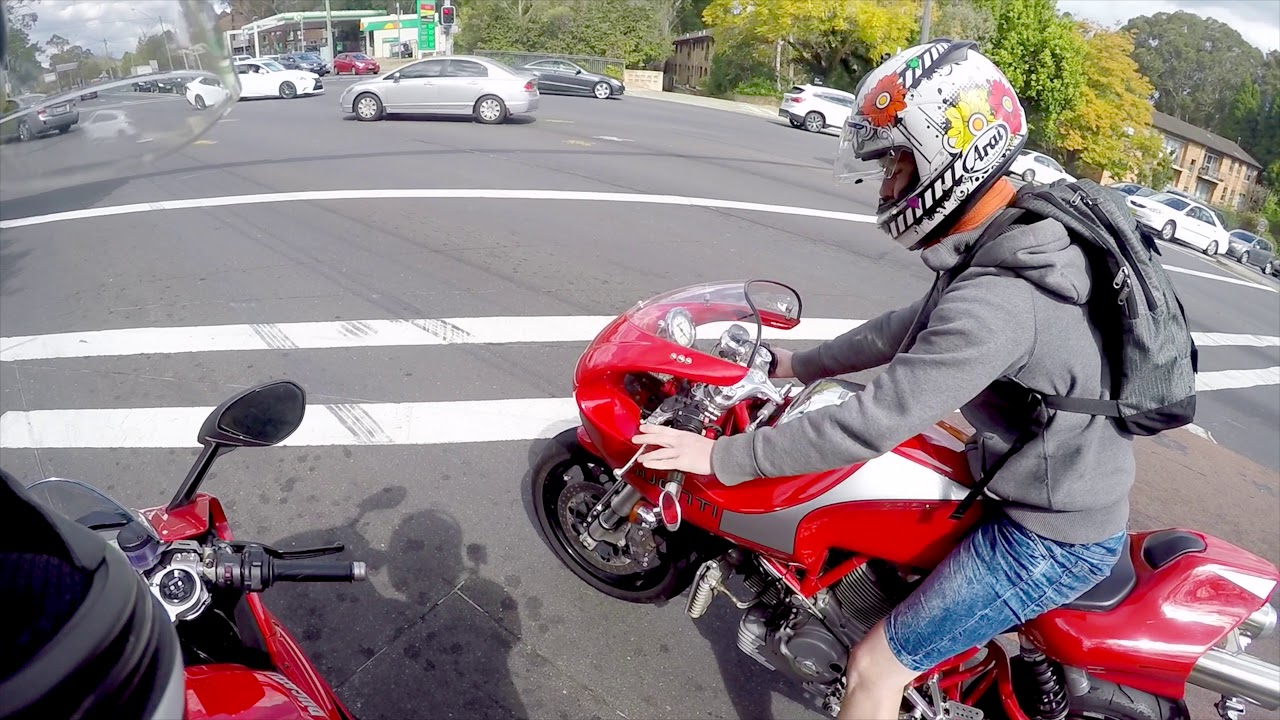 City Riding with Ducati MH900E Open Dry Clutch Ducati 959 Panigale