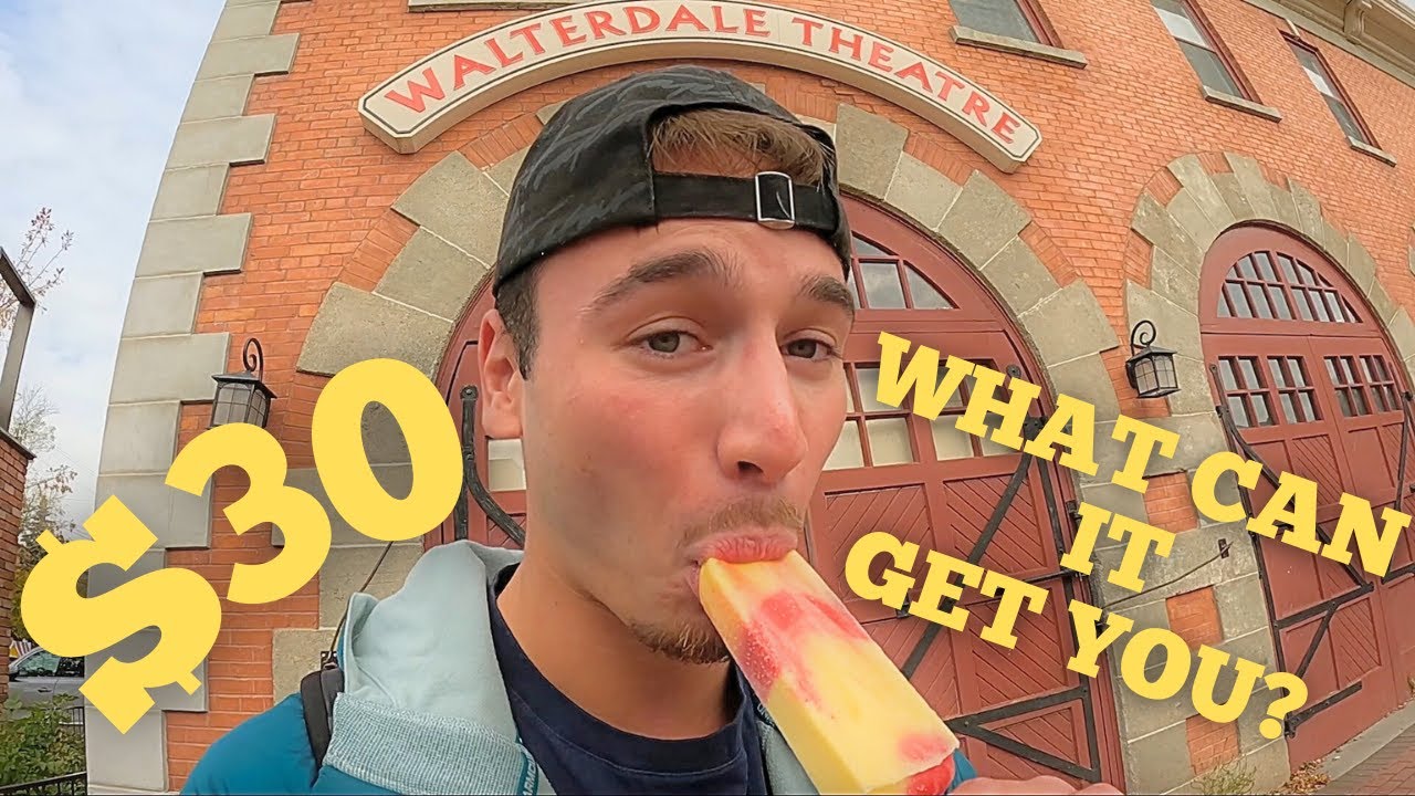 $30 Challenge In Alberta's Most Famous Market | Old Strathcona Farmers' Market 🤑 👀