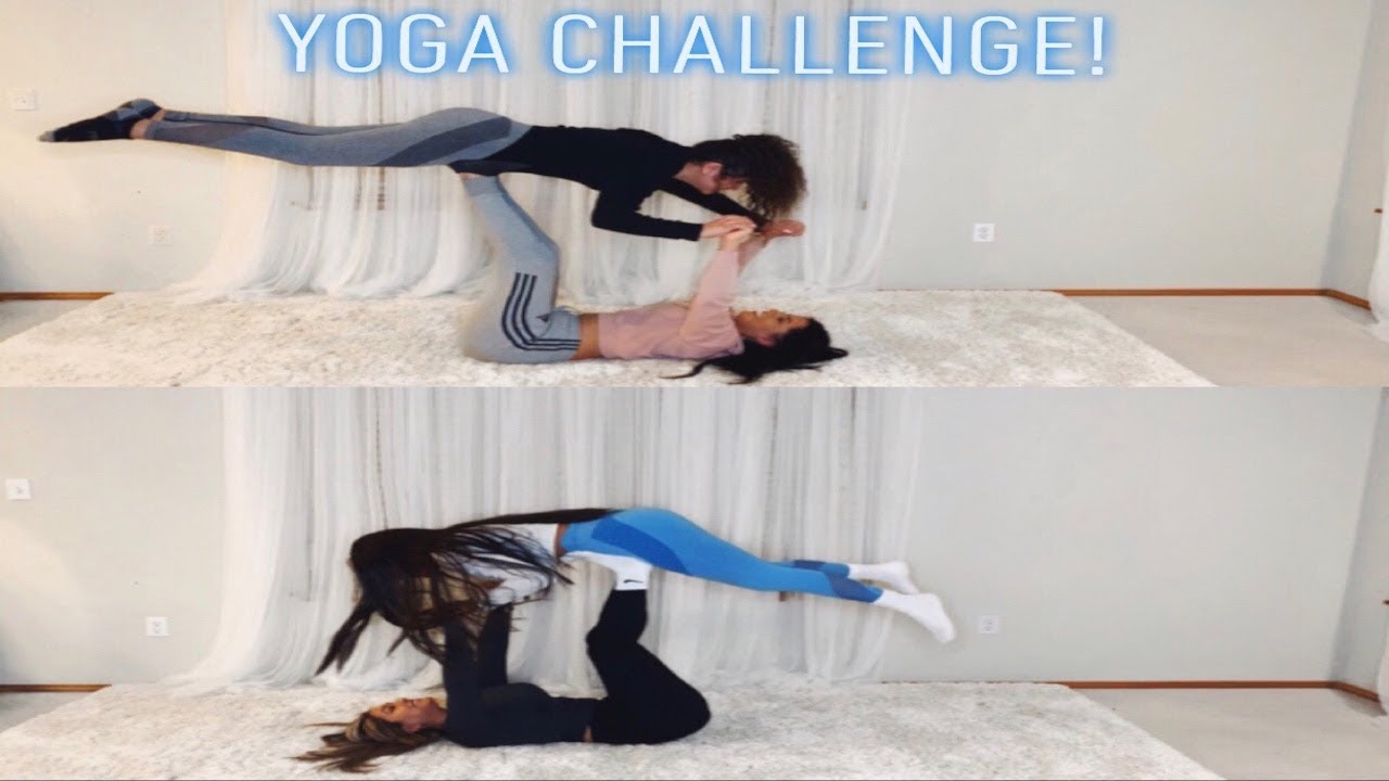 WATCH SISTERS DO THE YOGA CHALLANGE 2019