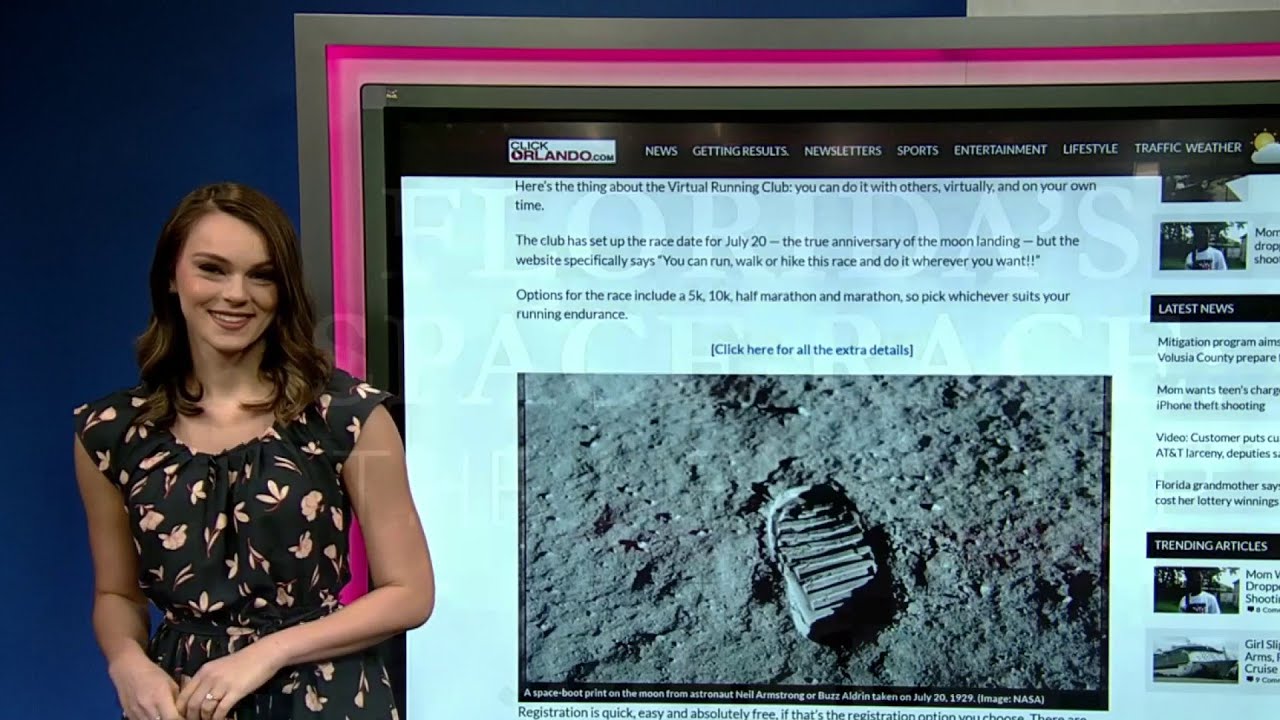 Celebrate Moon Landing with a virtual race