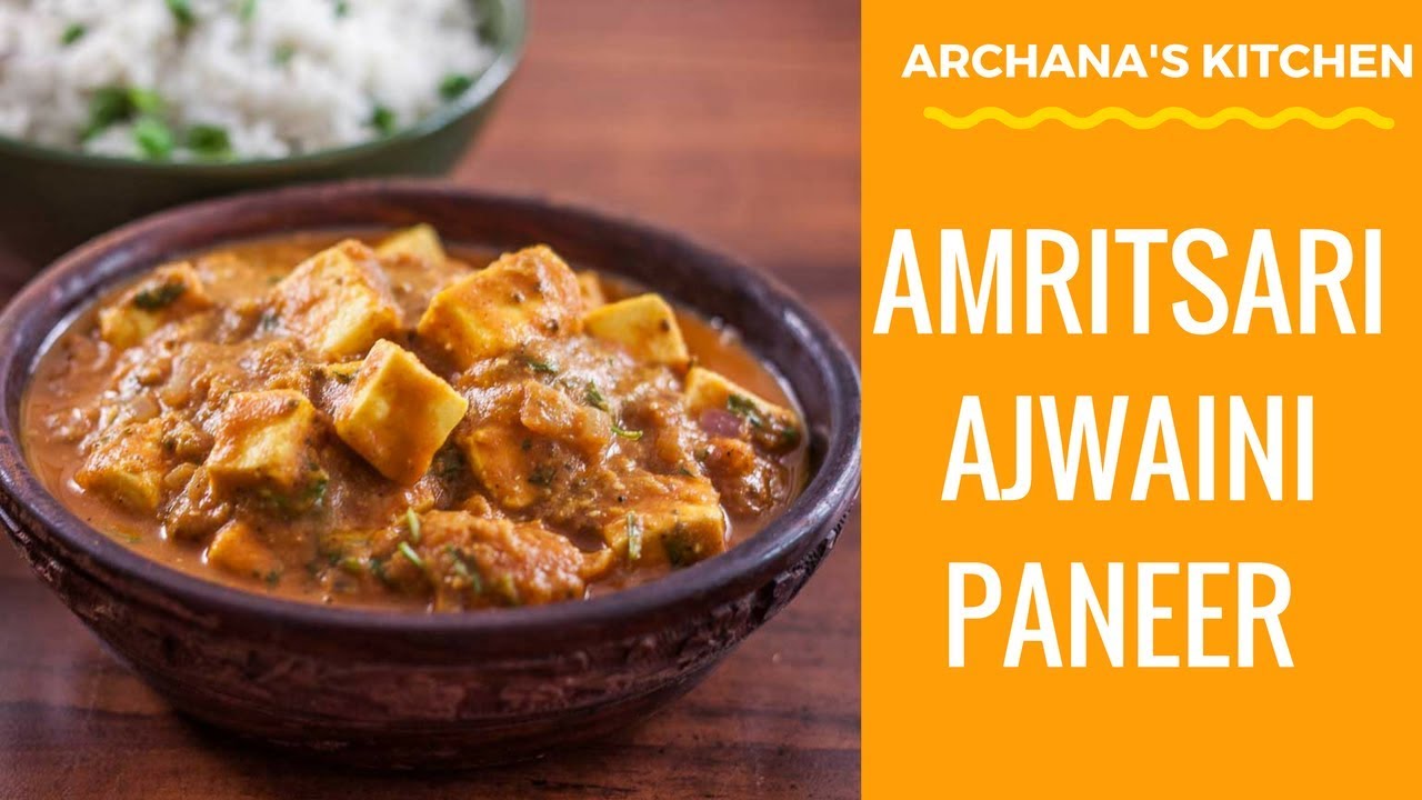 Amritsari Ajwain Paneer - North Indian Recipes by Archana's Kitchen