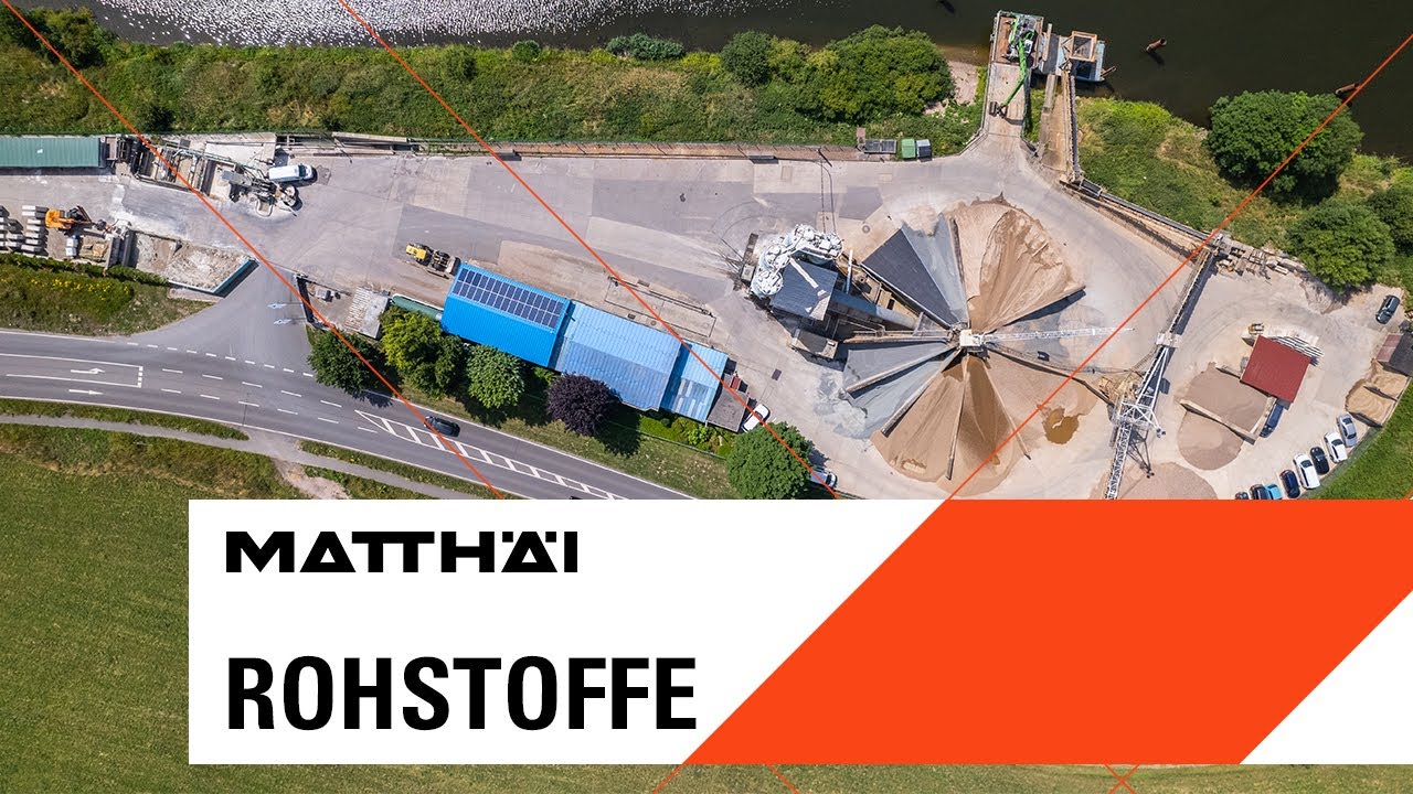 Rohstoffe bei MATTHÄI | Transportbeton – Vom Mischwerk zur Baustelle