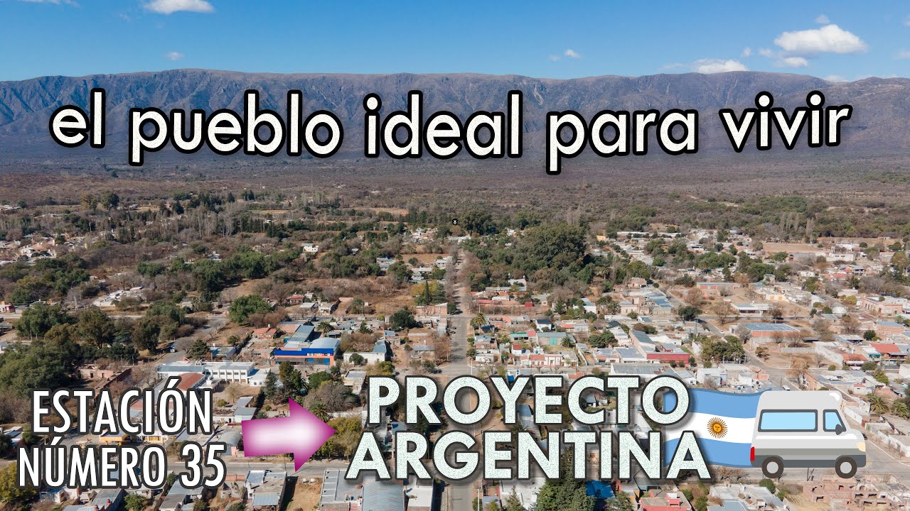 Cada vez más gente elige vivir en este pueblo | Estación número 35 🚐🇦🇷