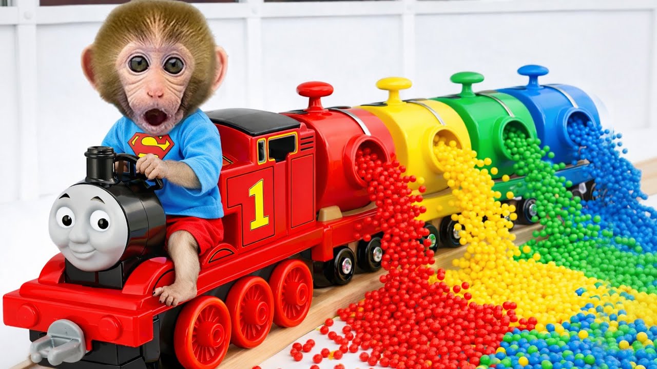 Monkey BonBon i zimowa przygoda z pociągiem – Monkey Poland