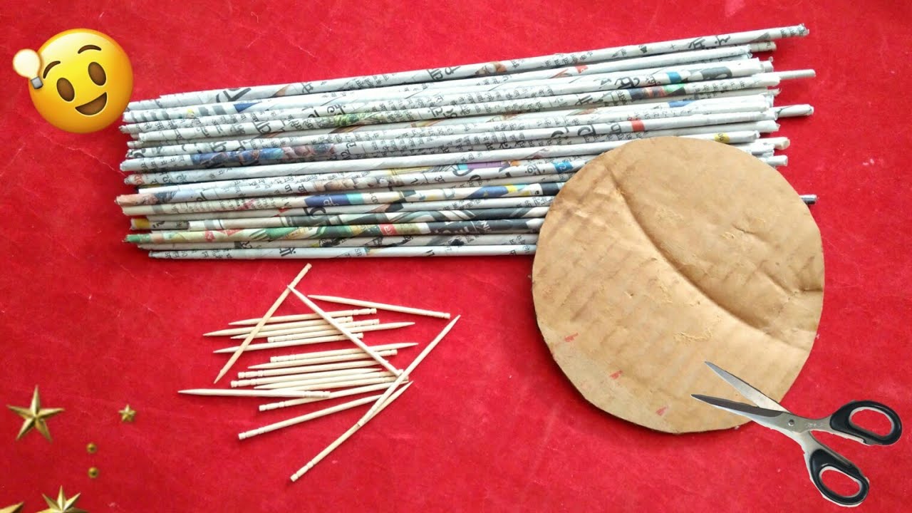 Best out of waste craft ideas | Newspaper craft ideas | best use of old newspaper | #HMA449